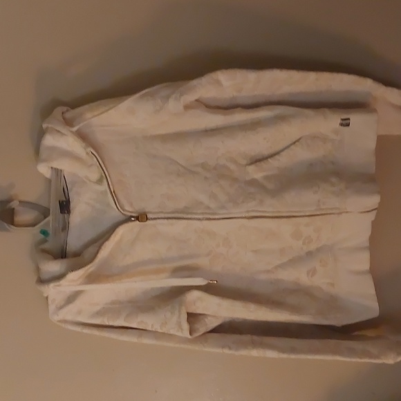 TNA Tops - TNA Cream Hooded Sweatshirt, Size M, EUC